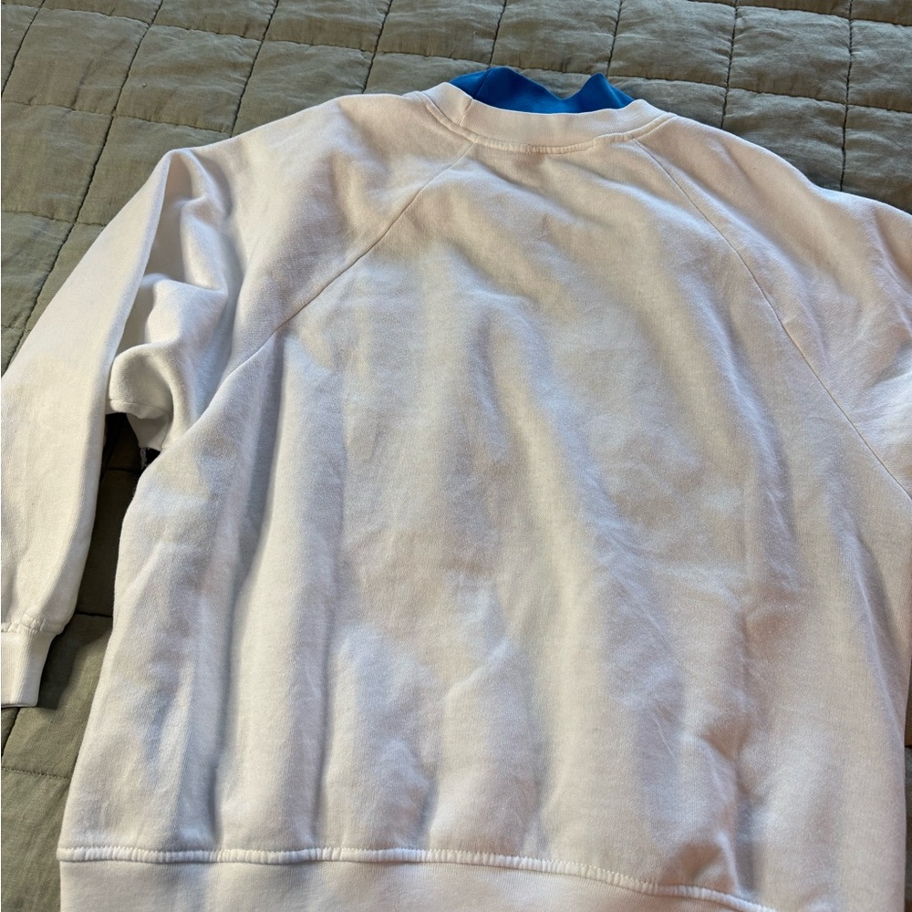 Vintage Steppingstones Sweater Sweatshirt Cow Print Fair Isle Cottagecore Large - Picture 6 of 6